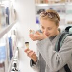 Making a duty free fragrance purchase